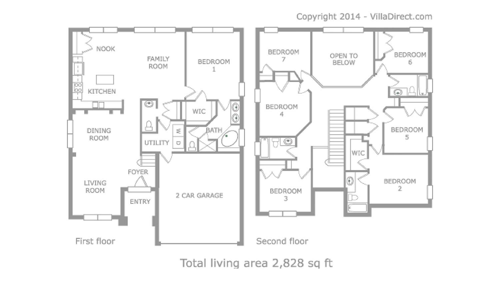 Palm Key Villa 7 Bed On Emerald Island Resort Kissimmee Exteriör bild